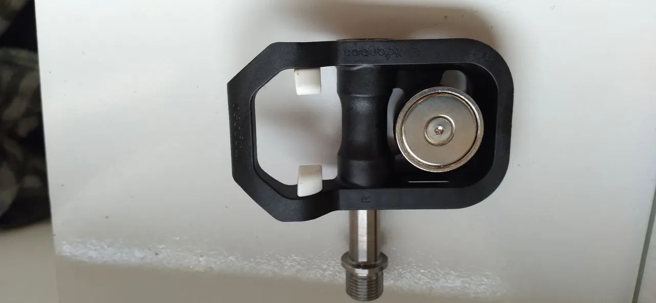 Pedal clip magnético / Magped / Speed / eixo titânio - Foto 4