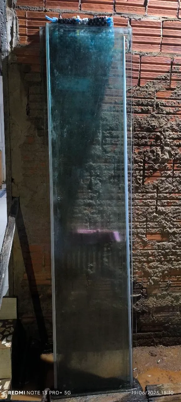 Porta de Vidro Temperado Alta