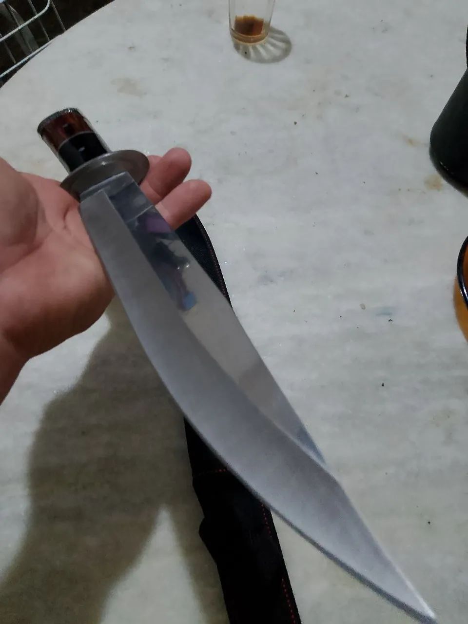 Faca tática artesanal  - Foto 3