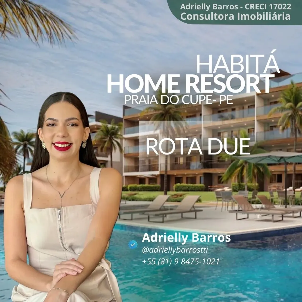 Apartamento na Praia do Cupe | Rota DUE Caribe Brasileiro | Habitá Home Resort