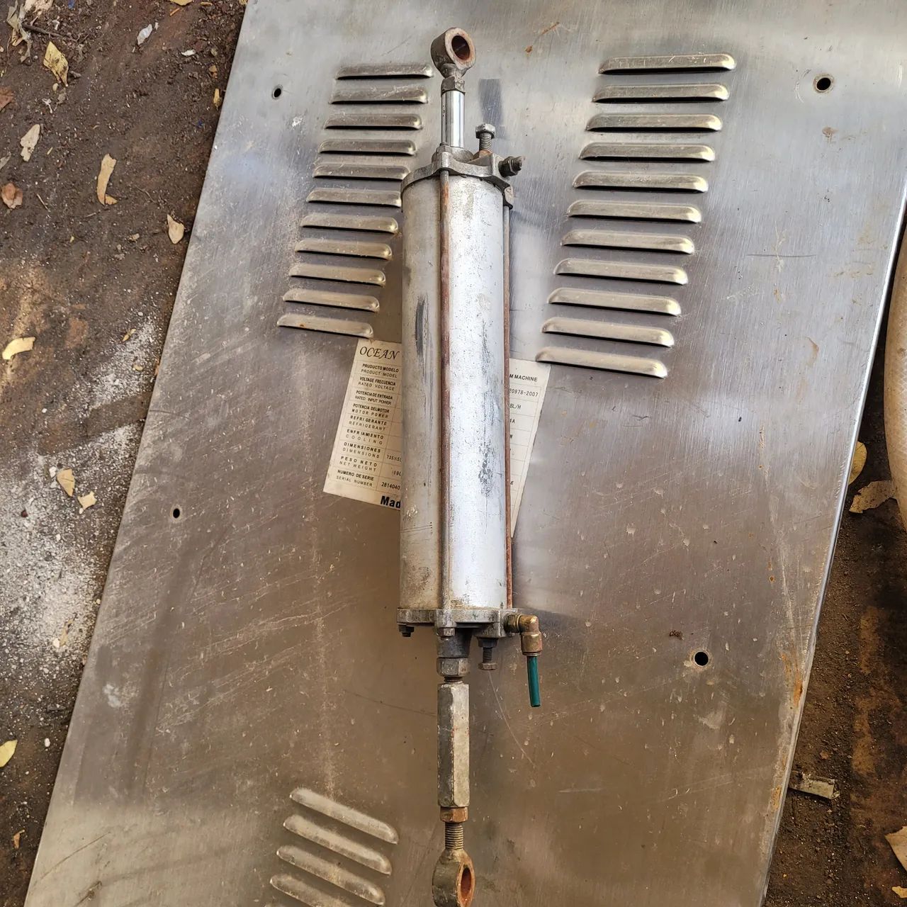 Pistom pineumatico para porta de ônibus marcopolo - Foto 2