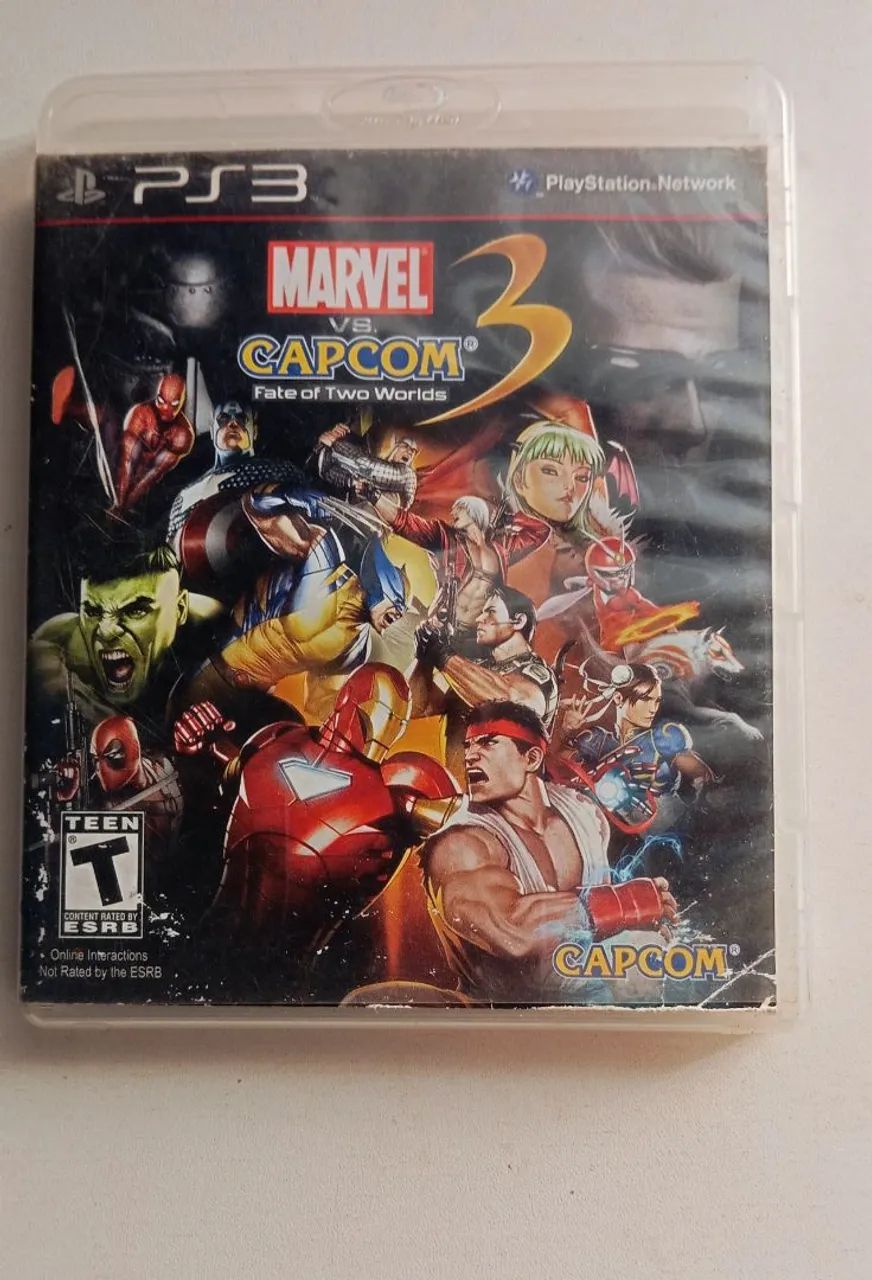  Jogos PS3 Originais - God of War, Batman, Marvel vs Capcom, Mortal Kombat e mais! - Foto 3
