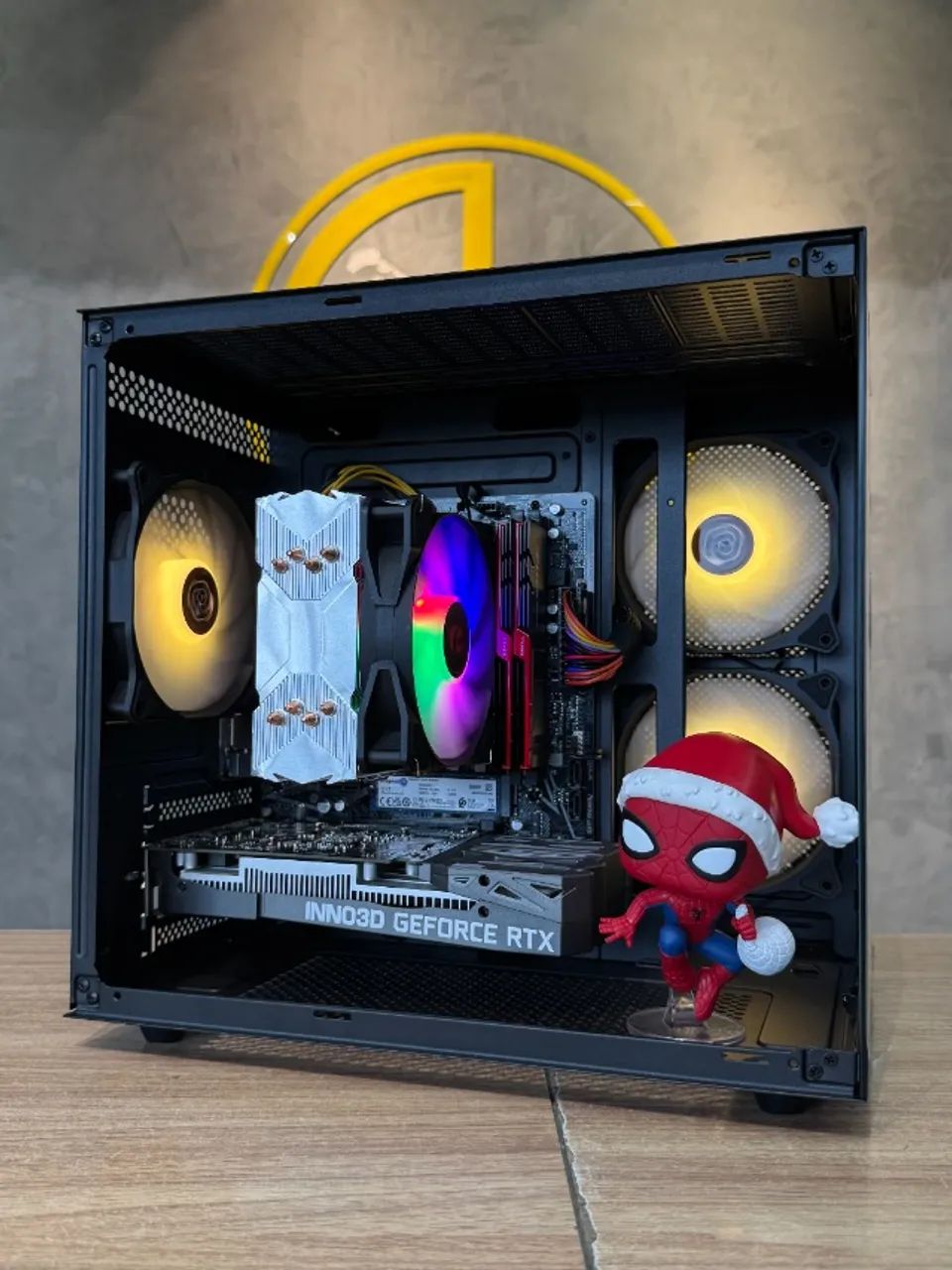 PC Gamer Ryzen 5 5500 + RTX 3050 6GB - Loja Física - Foto 4