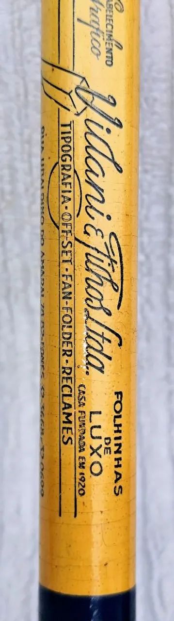 Dois lápis antigos com propagandas. - Foto 4