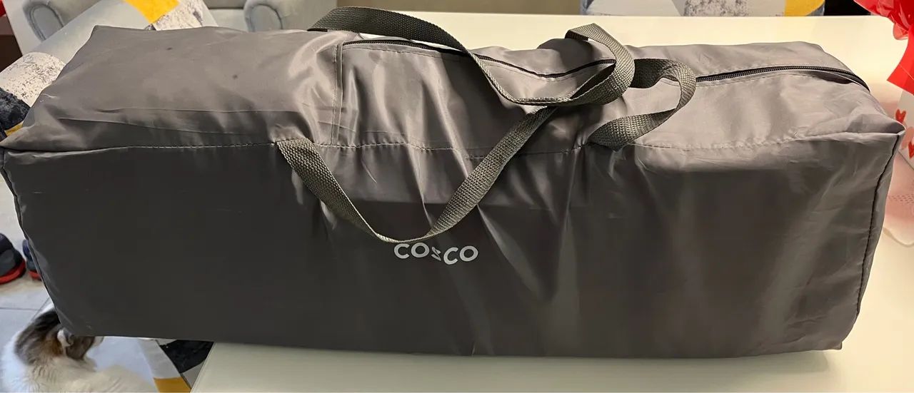 Cosco Kids, Berço Portátil Happy, 0 a 15kg , Cinza - Foto 4