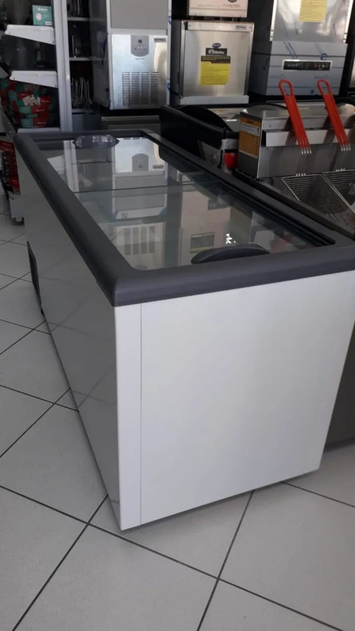 Freezer horizontal vidro deslizante 500 litros GHD-500 cz - Gelopar - Sadi