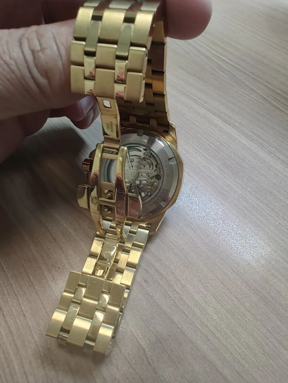 Bulova Marine Star dourado - Foto 2