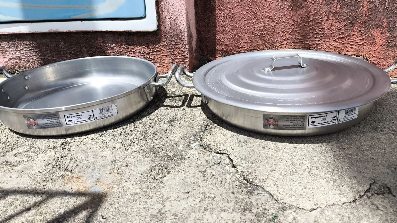 Panelas de alumínio 