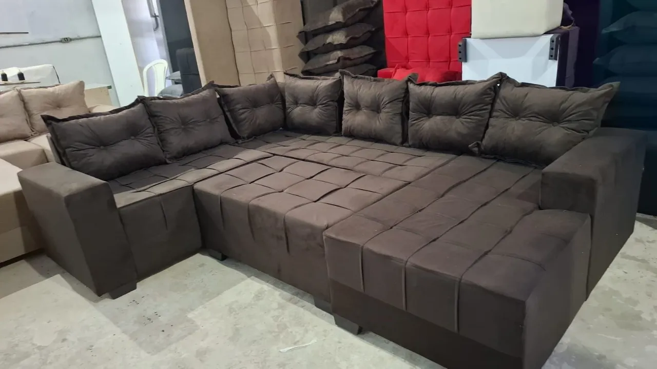 PROMOÇÃO DE SOFÁ CHEISSE 7 LUGARES