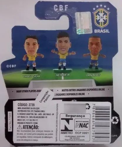 Boneco Dtc Mini Craque Seleção Brasileira - Jô - Foto 2