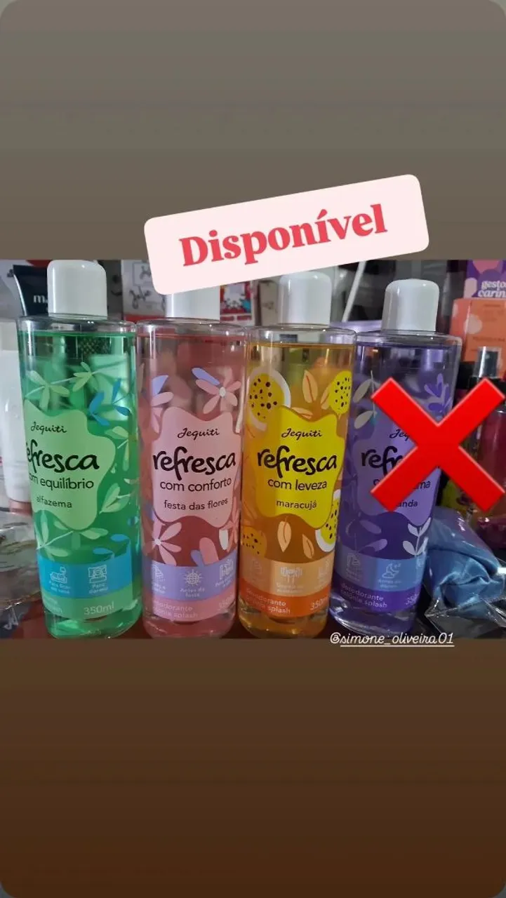 Refresca Jequiti - Desodorantes