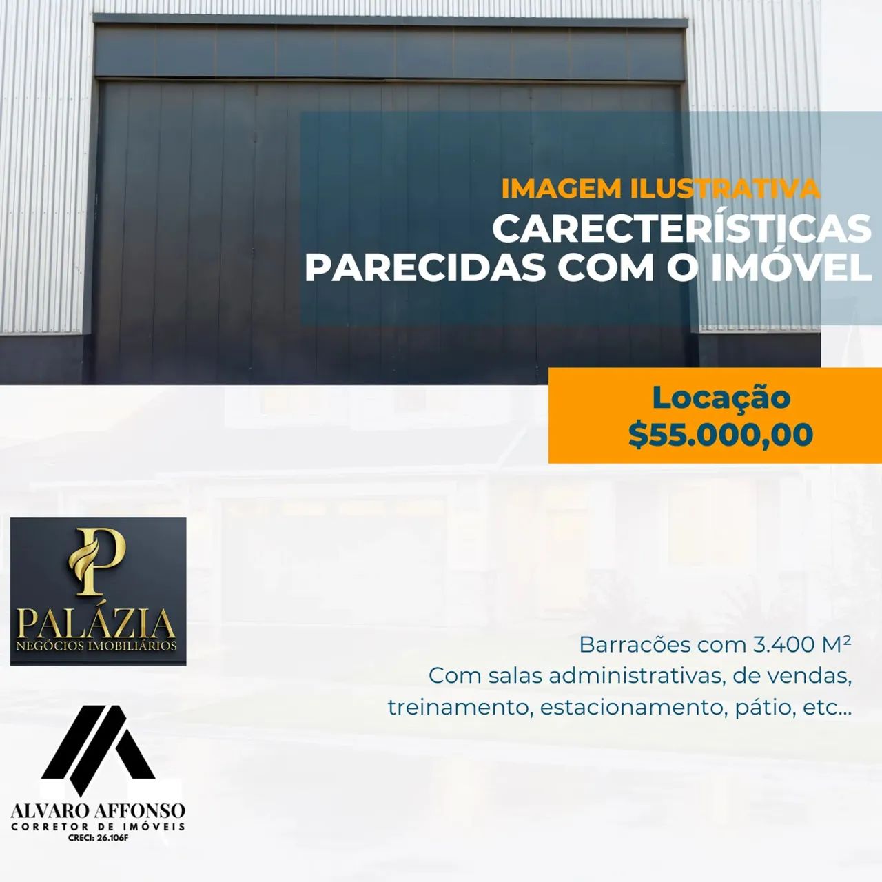 Barracão para Locação em Londrina, Rodovia BR 369 (entre Ibiporã e Londrina) - Acesso à Av - Foto 3