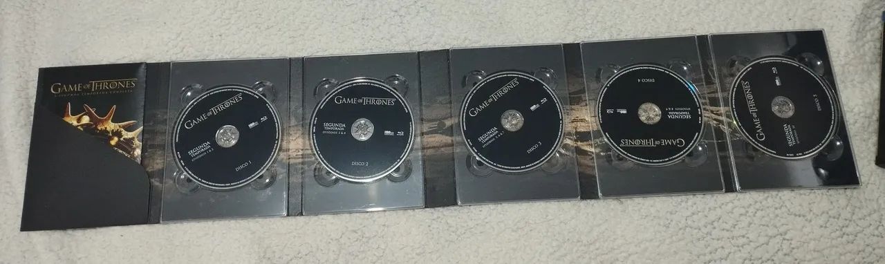 Game of thrones 2 temporada BLUE Ray. Edição especial  - Foto 3