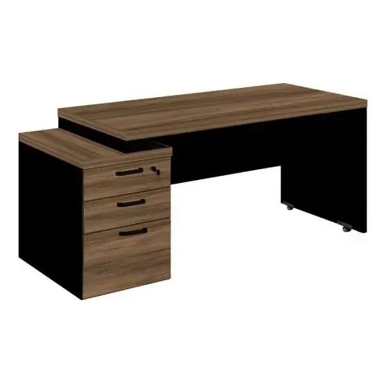 Mesa Pedestal Reta (03 Gav.) - 1,50X0,70M Prima