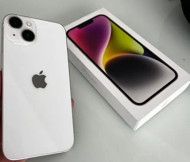 IPhone 14 - 256GB Branco - Excelente Estado | - Celulares e