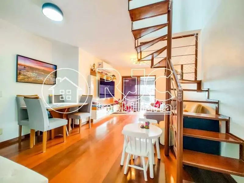 Duplex para venda com 218 metros quadrados com 3 quartos em Tijuca - Rio de Janeiro - RJ - Foto 3
