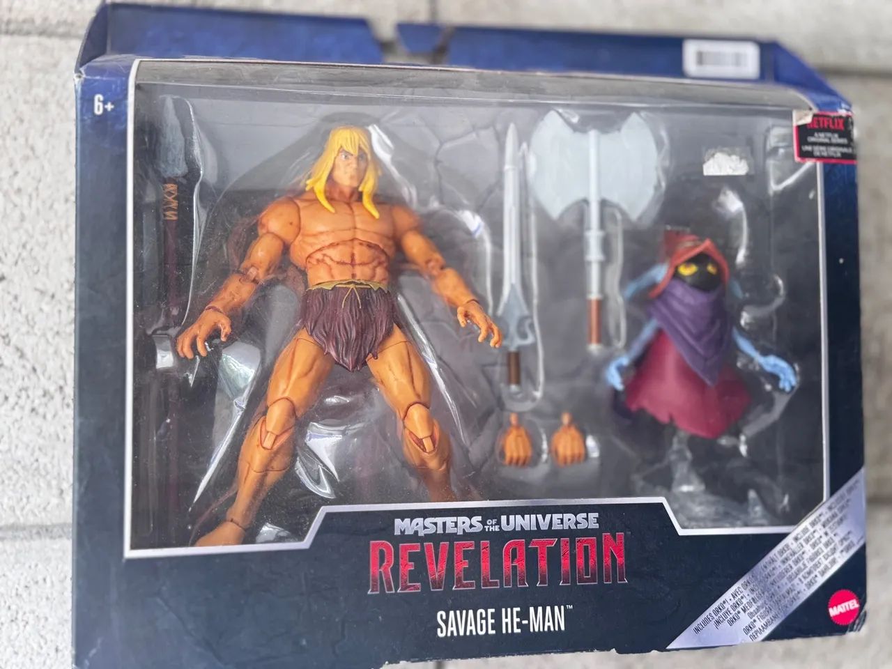 He-Man Savage He-Man Masters of the Universe Revelations - Mattel