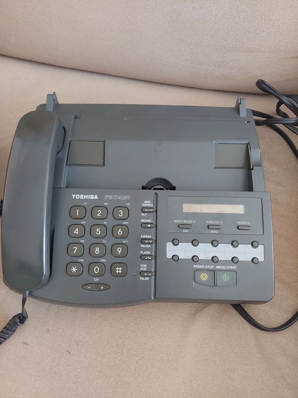 Fax e telefone Antigo para colecionadores.  - Foto 3
