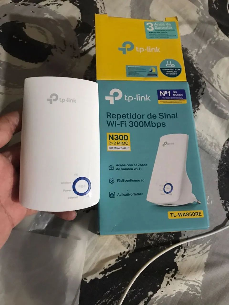 Repetidor de Sinal Wi-Fi 300Mbps