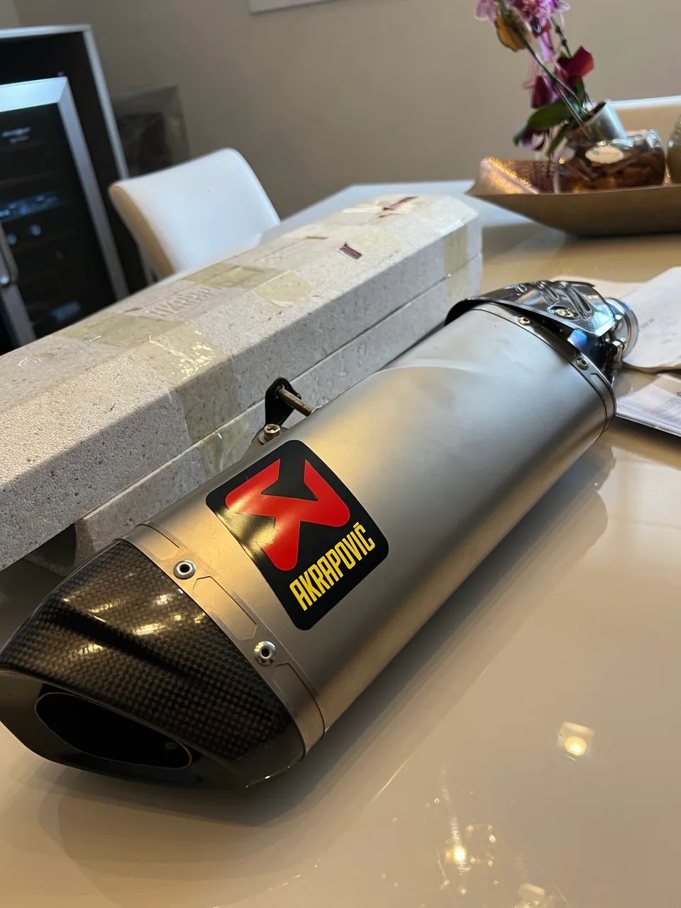 Ponteira Longa Akrapovic Bmw S1000RR 2020/2026 - Foto 6