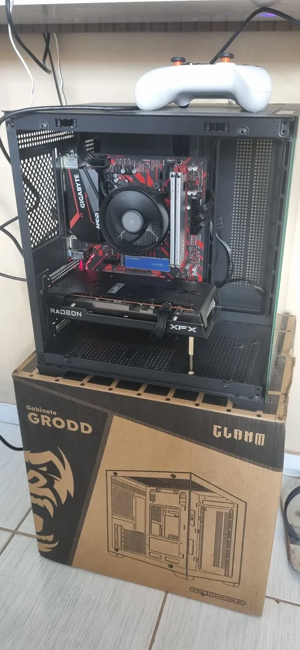 PC Gamer Montado - Ryzen e Radeon