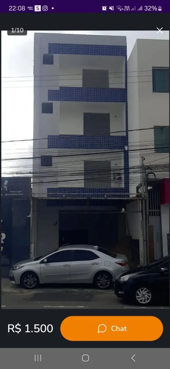 Prédio novo de 3 andares