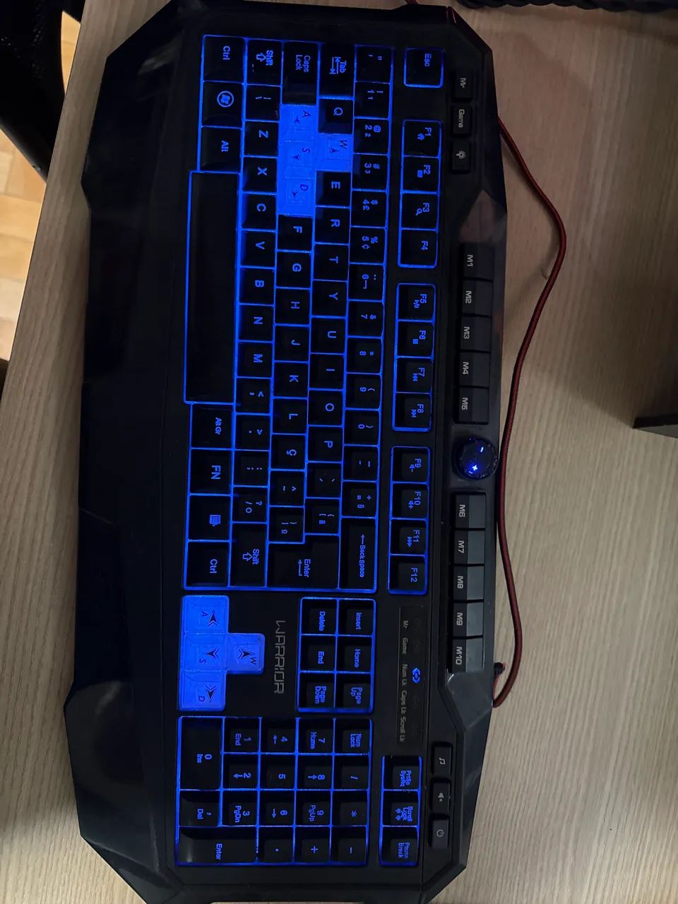 Teclado Gamer Warrior de Membrana - Foto 3