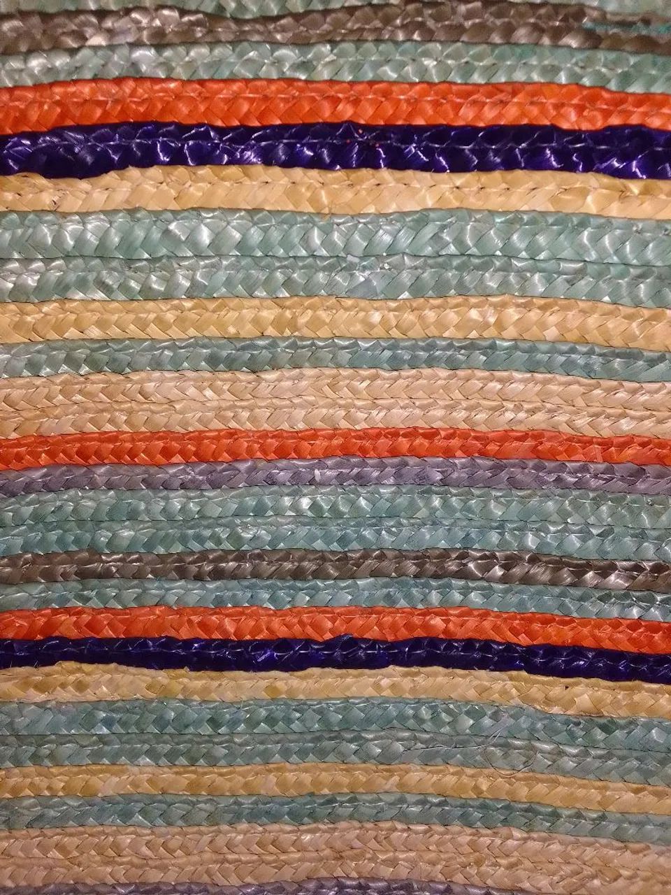Bolsa de palha artesanal - Foto 3