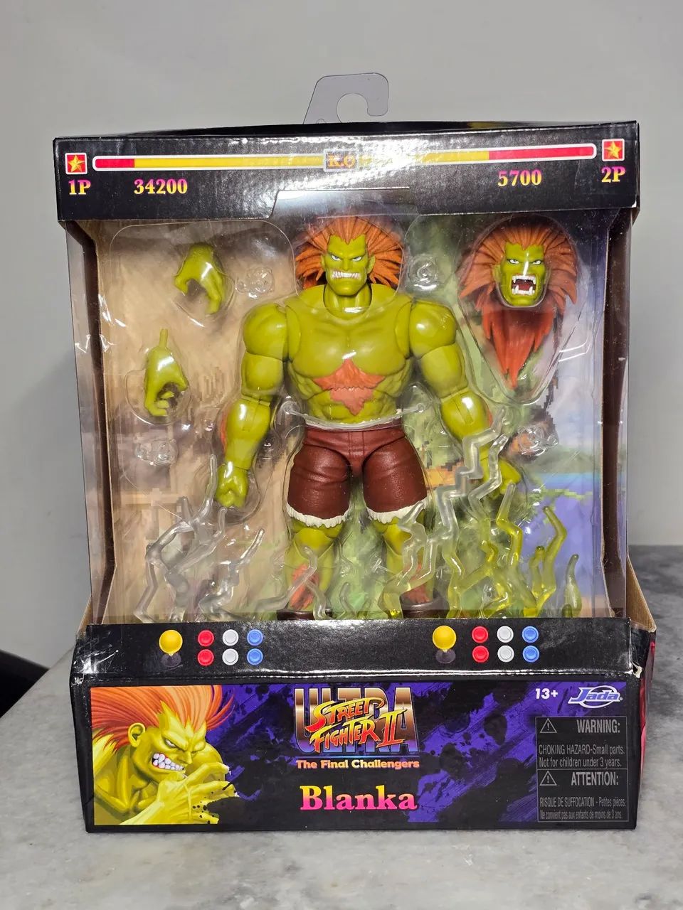 Blanka Street fighter jada toys original lacrado 