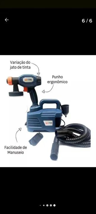 Pistola de pintura profissional - alta qualidade