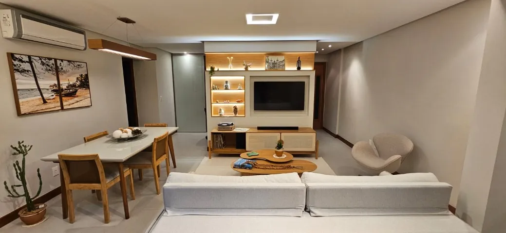 Apartamento no Alphaville 01 com 2 quartos e mobiliado. Recém reformado