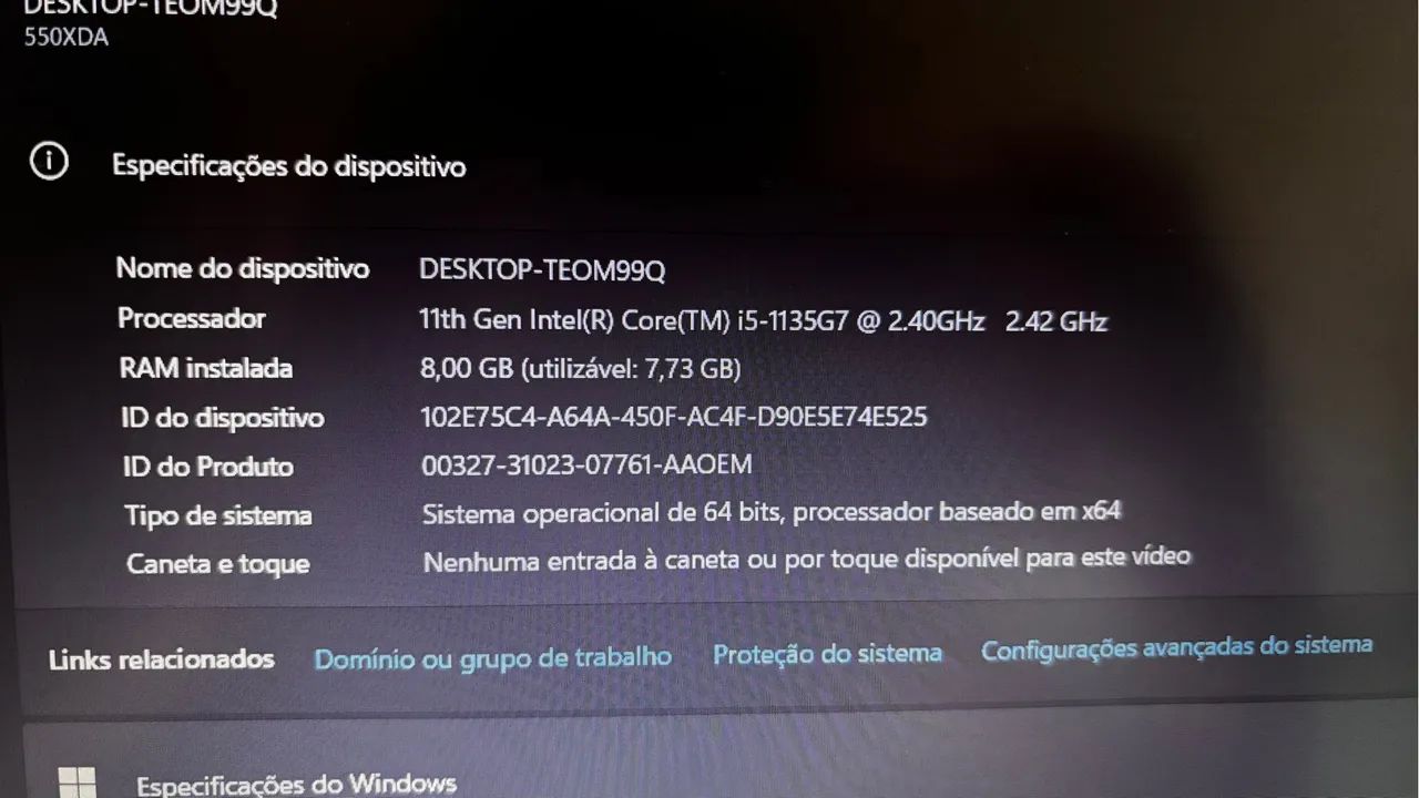 Samsung Book i5 11 geração  - Foto 3