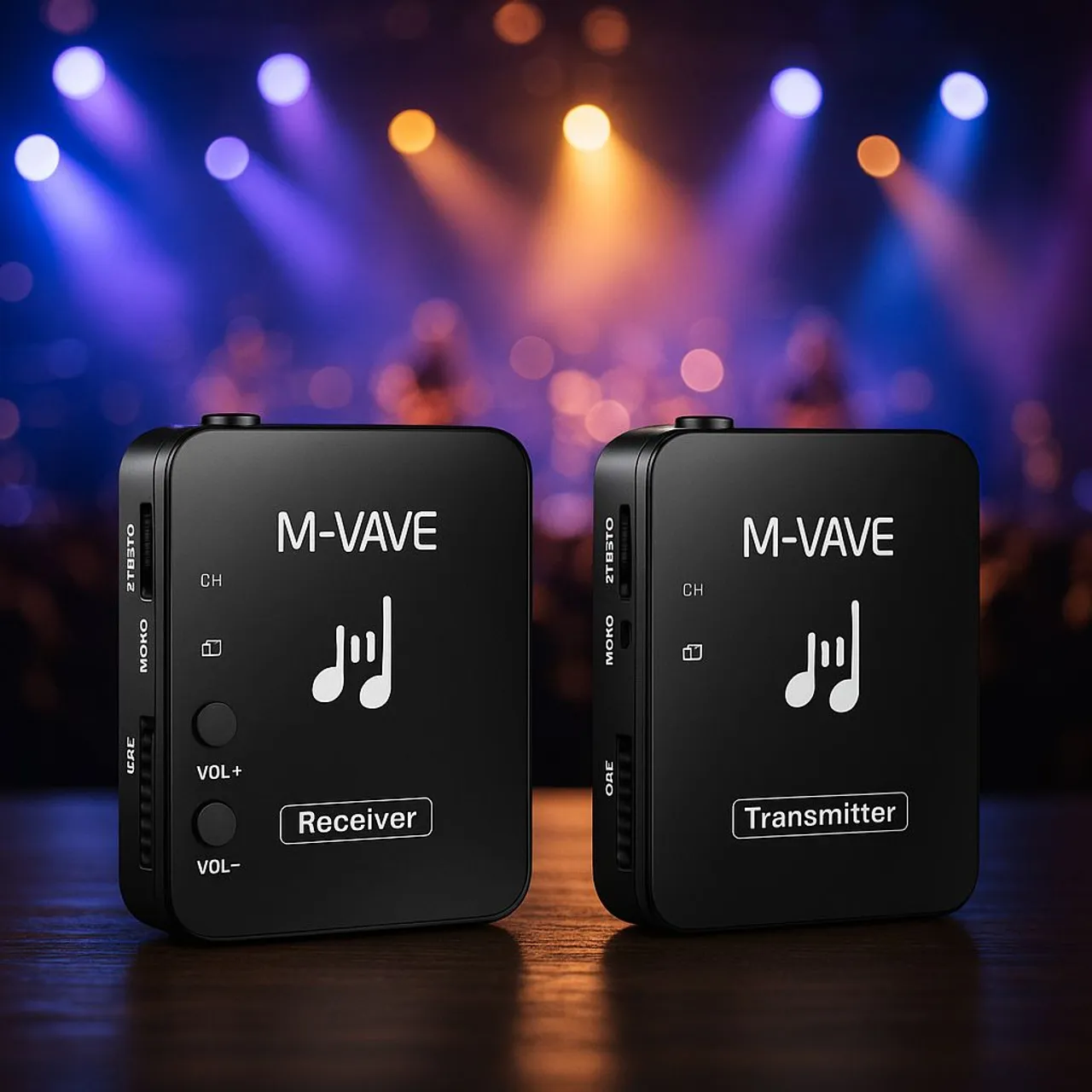 Sistema Sem Fio M-VAVE para Instrumentos Musicais