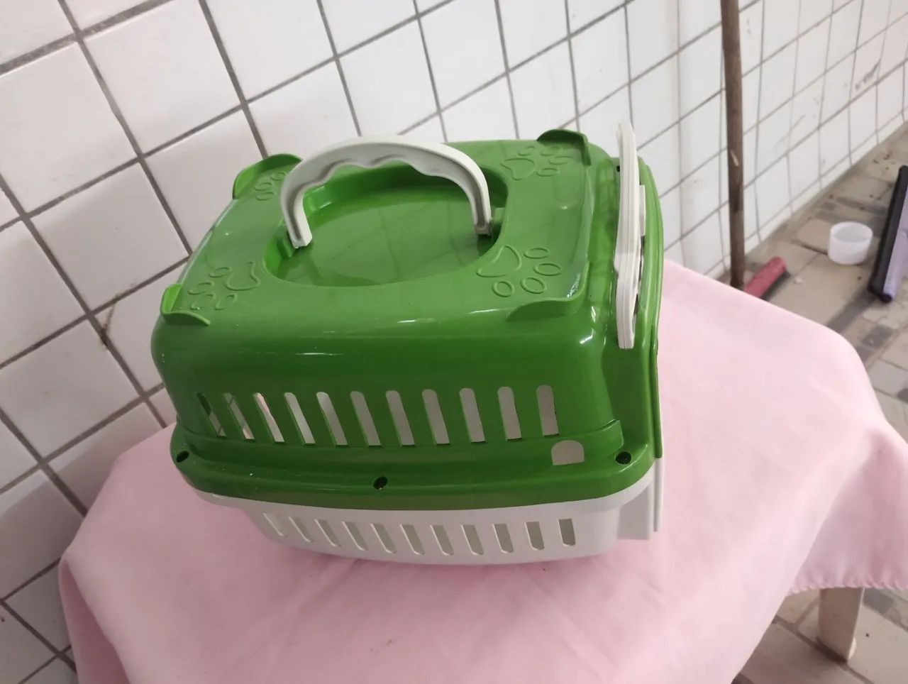 Caixa de Transporte para Pet - Verde nova - Foto 3