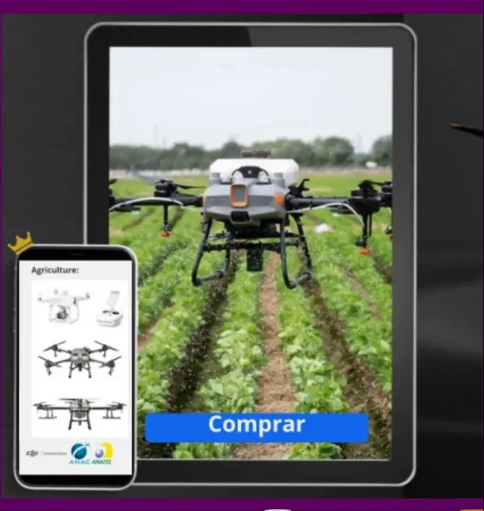 Drone Agricola DJI Agras T25 ou T50