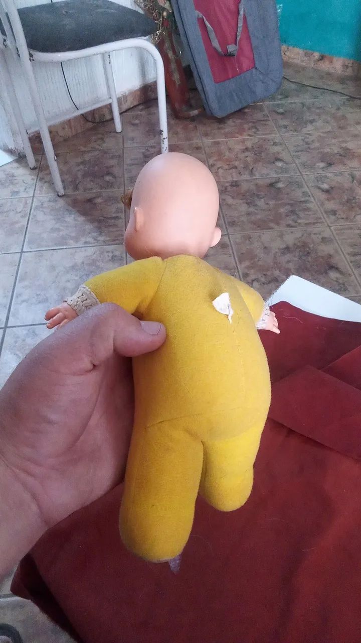 Boneca de Pano Antiga