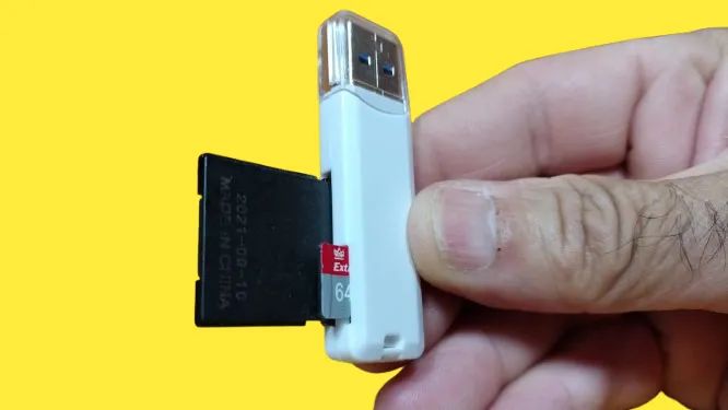 Leitor De Cartão Usb 3.0 Adaptador Micro Sd  - Foto 3