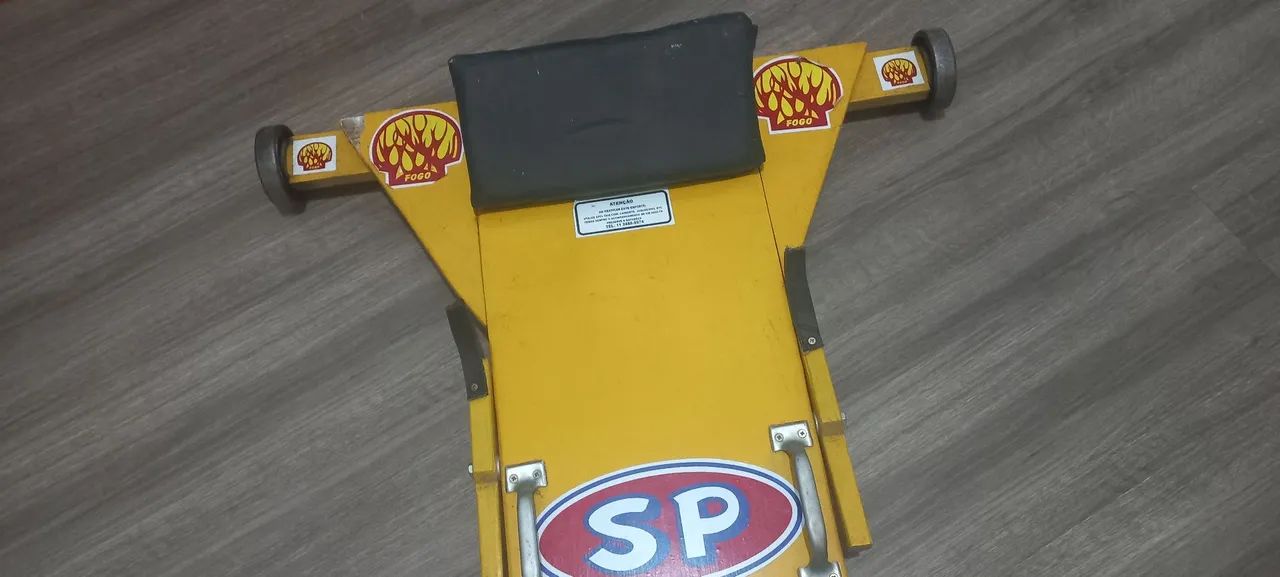 Carrinho de Rolimã antigo Shell e SP - Foto 3