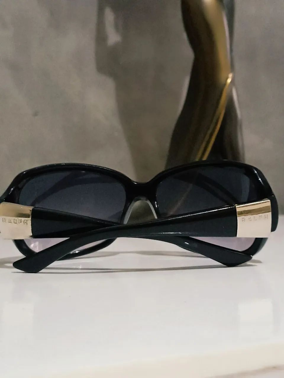 Solar Acetato Ralph Lauren RL */11 Preto - Foto 4