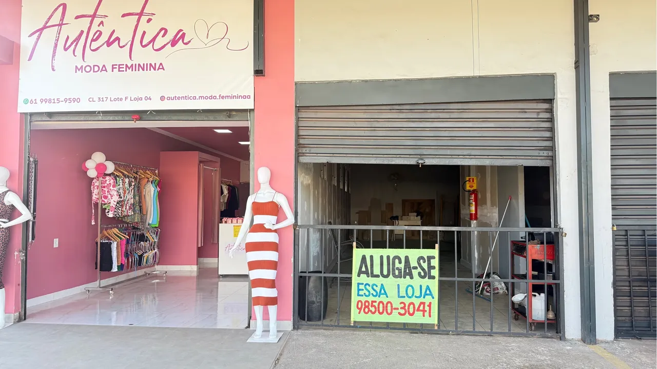 Alugo loja para comércio feminino - Excelente localização