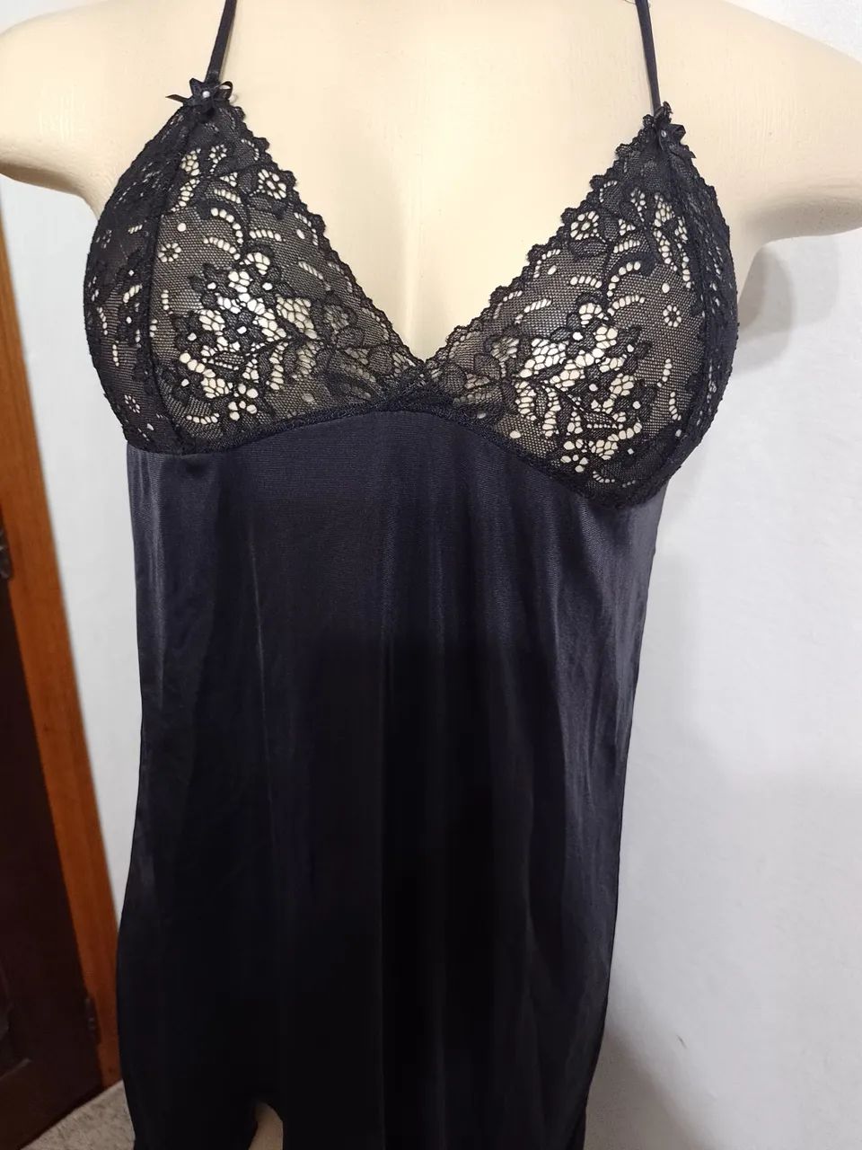 Camisola longa Preta Demillus - M - Foto 2