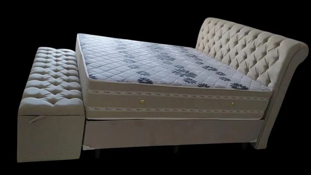 Cama super king com colchão New Life 