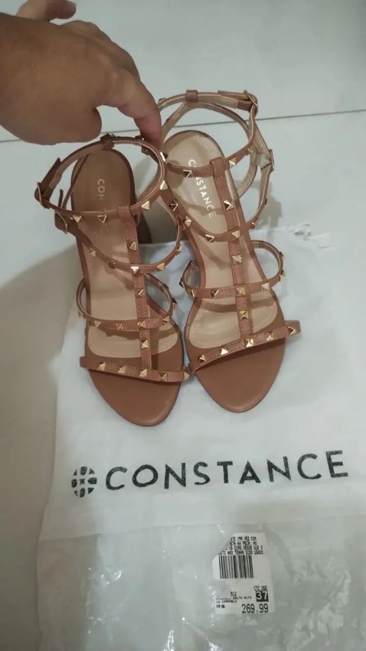 Sandália Constance Studs - Tamanho 37