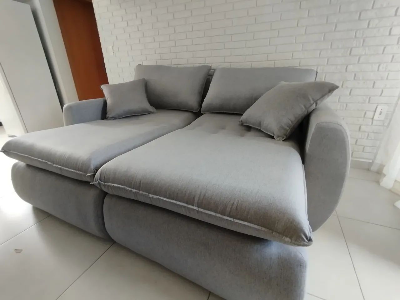 Design moderno em curvas suaves com super conforto 