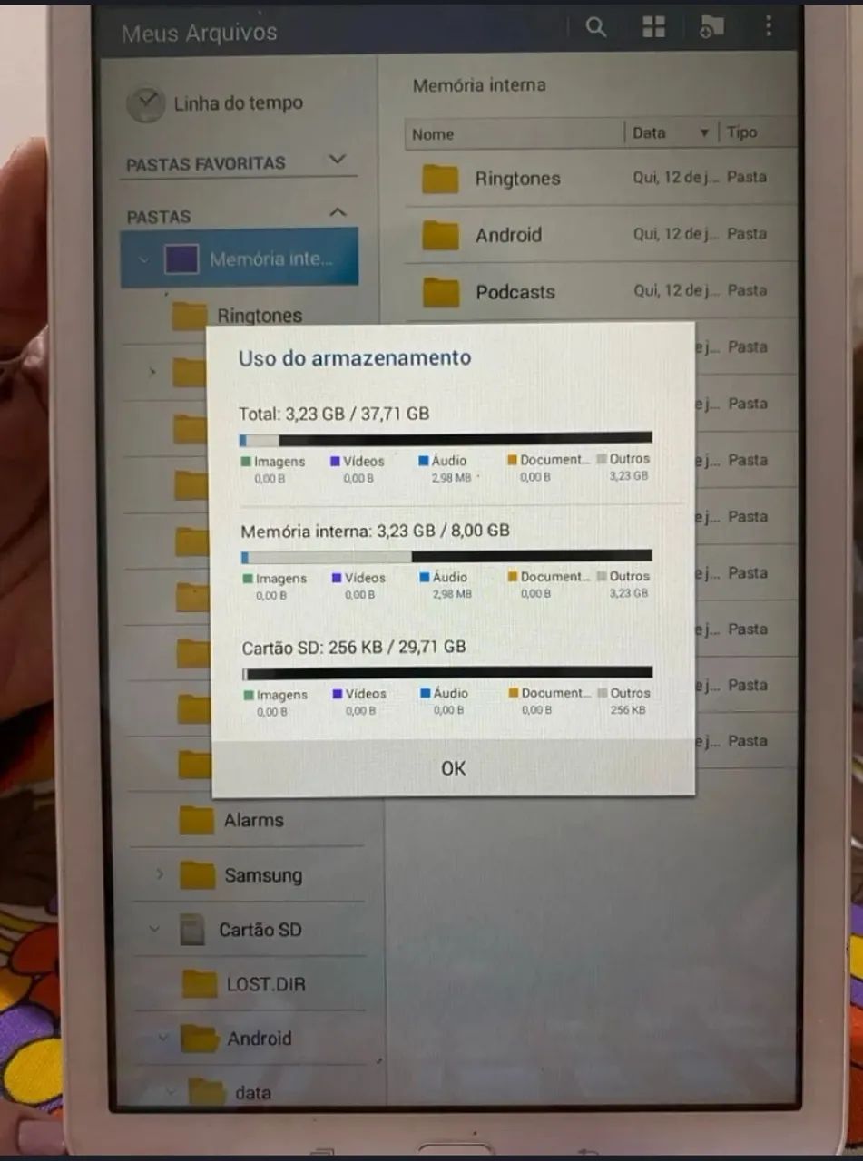 Tablet Samsung -  Galaxy Tab E - com fonte e cartão SD - Foto 5