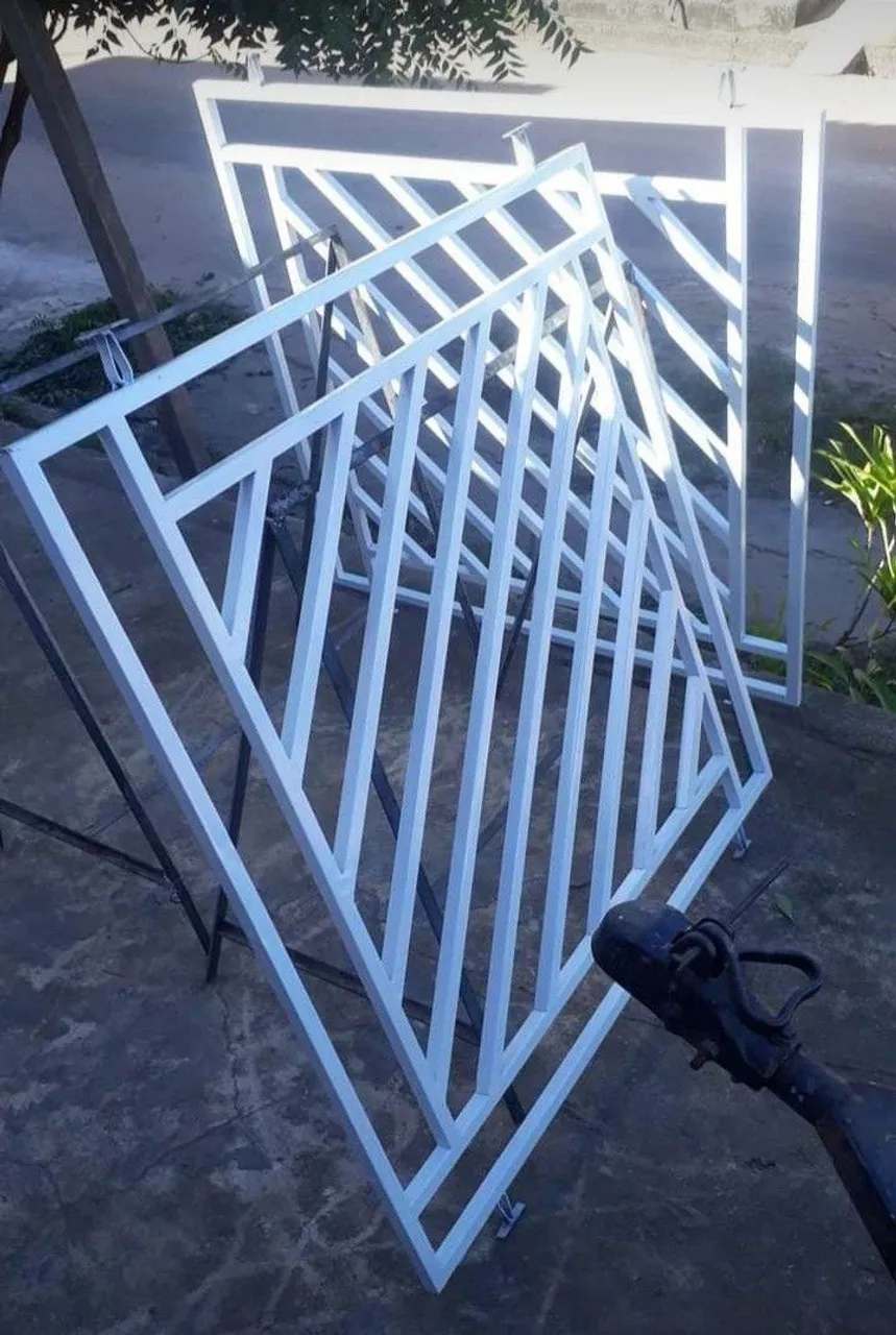 Grade de ferro para janela - segurança e estilo