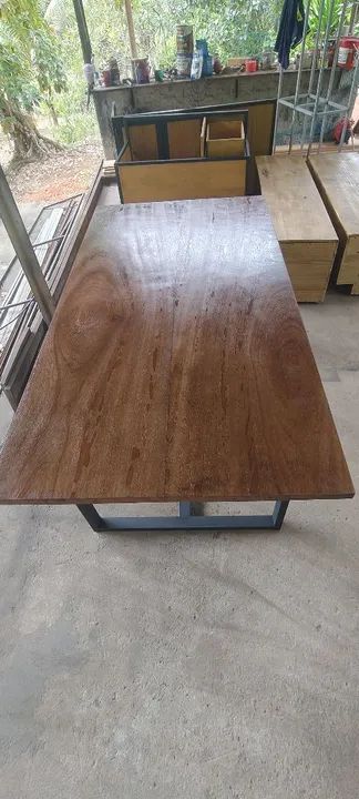 Mesa de Jantar em Madeira Maciça - Foto 5