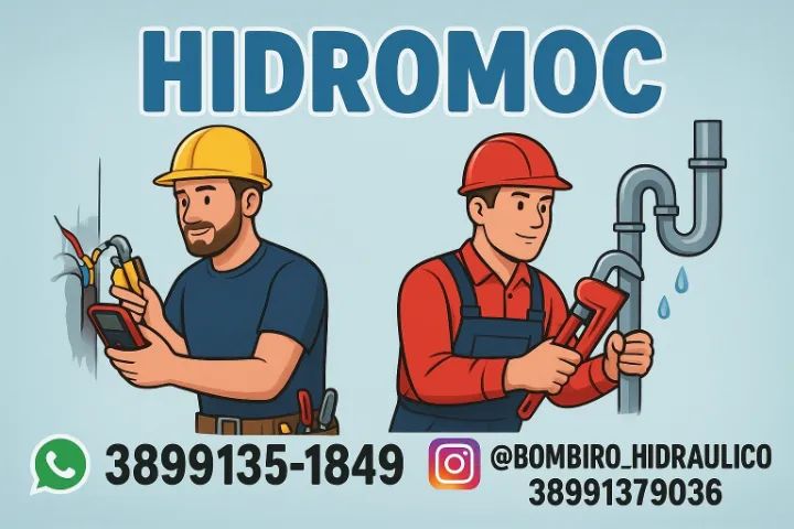 Bombeiro hidráulico e eletricista 