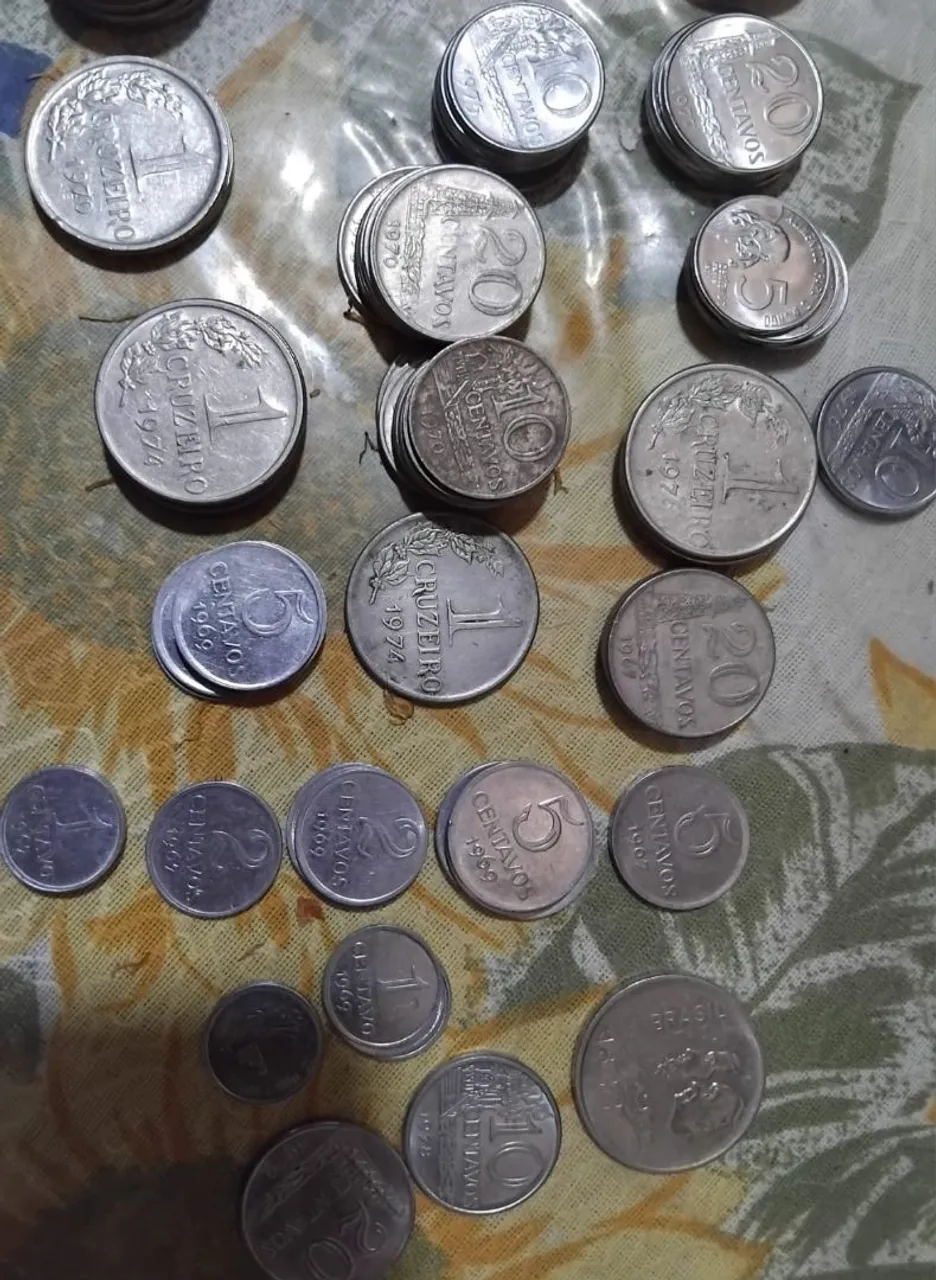 Moedas antigas brasileiras