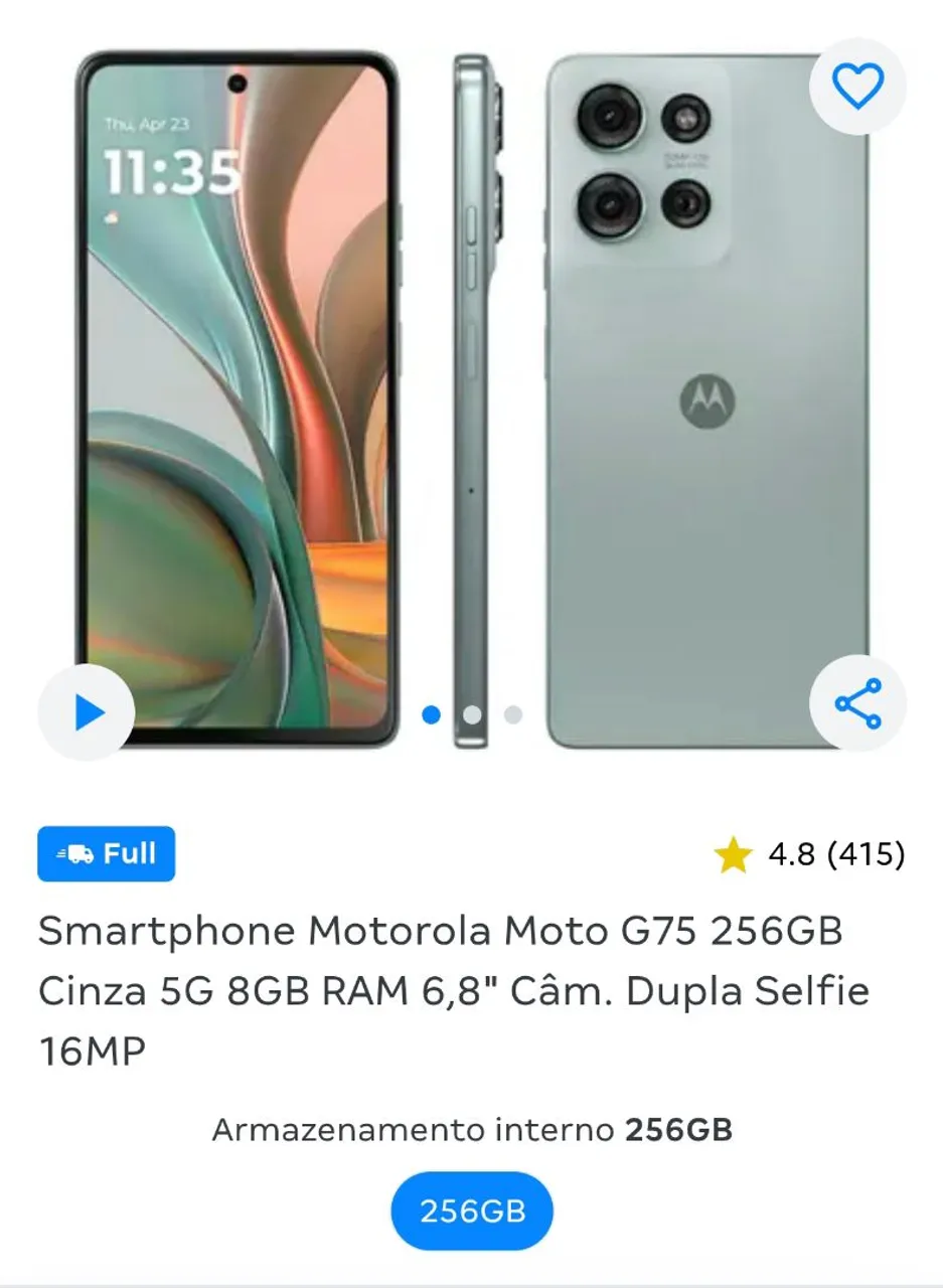 Motorola Moto G75 5G - 8/256G